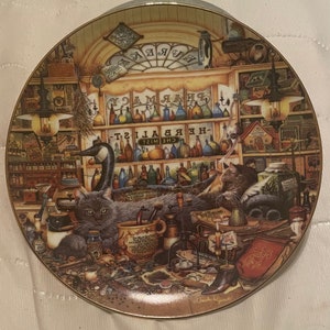 Cat Plate 1999 Limited Edition Bradford Exchange