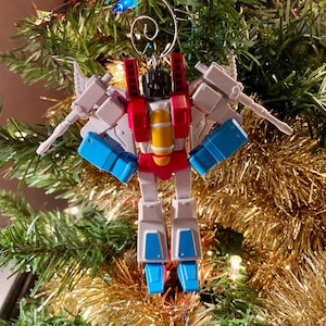Starscream Transformers 5” tall  Christmas Ornament