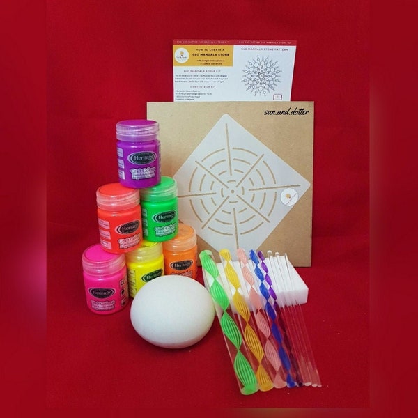 Mandala Stone Kit Etsy