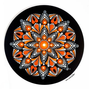 Roc in Dots Dot Mandala Pattern - Digital Download - Easy to follow - Step by Step Instructions - Create this dot mandala yourself