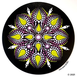 Maia Dot Mandala Pattern - Digital Download - Easy to follow - Step by Step Instructions - Create this dot art mandala yourself