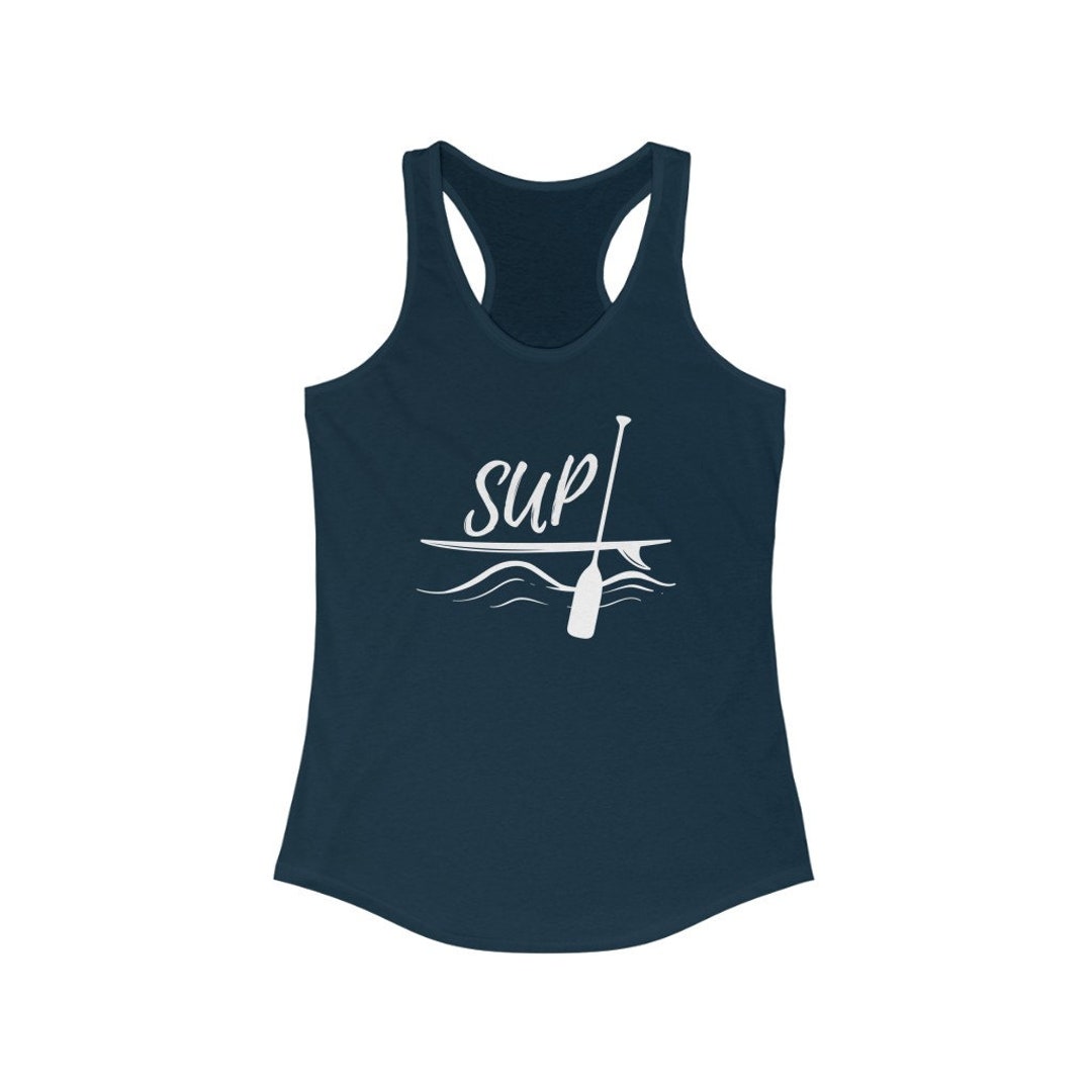 Women's SUP Wave Racerback Tank - Etsy