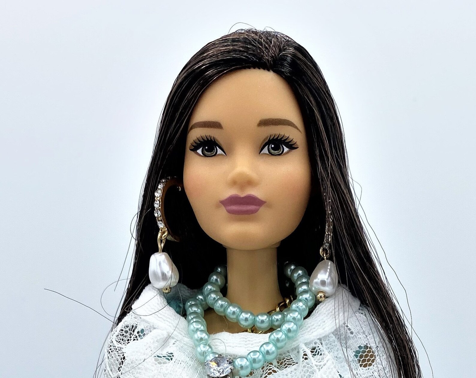 Luxury Barbie fashion Doll Tiffany Blue handmade designer | Etsy