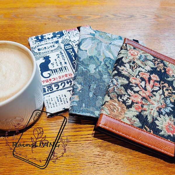 3 Kind E-book cover retro flower fabric Kindle case,New Kindle 2022 Kindle Paperwhite 11th 10th Gen case,book,ipad series case