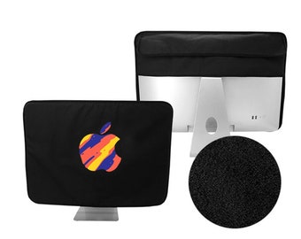 Studio Display 27" 2022 Fabric Dust Cover with Logo Pattern,iMac 24"/27" Screen Protector,iMac 21.5"/24"/27" Dust Cover,Christmas Gift