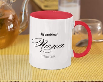 Nana announcement, Gift for nana, Coffee Mug, promoted to nana, coffee cup, new nana mug, grandma gift