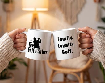 Tazza da golf per papà / Regalo personalizzato per il papà o il nonno