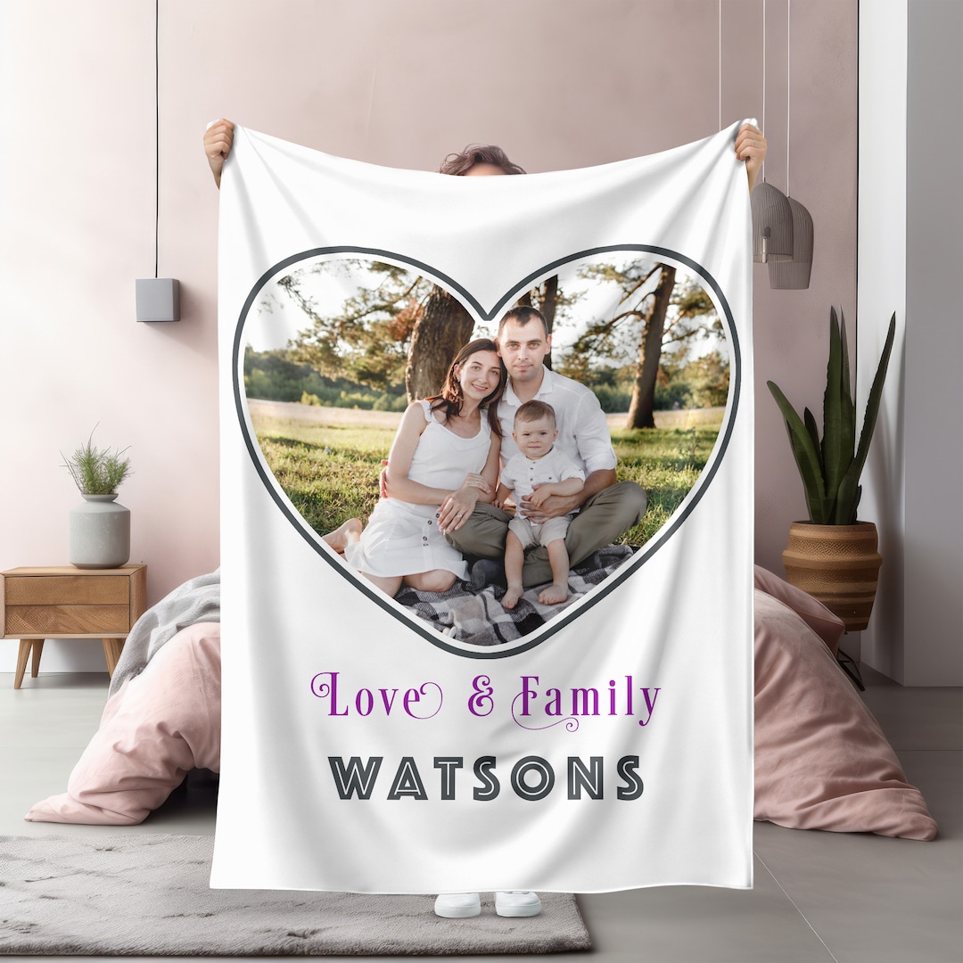 Camping Partners Couple Gift Personalized Fleece Blanket