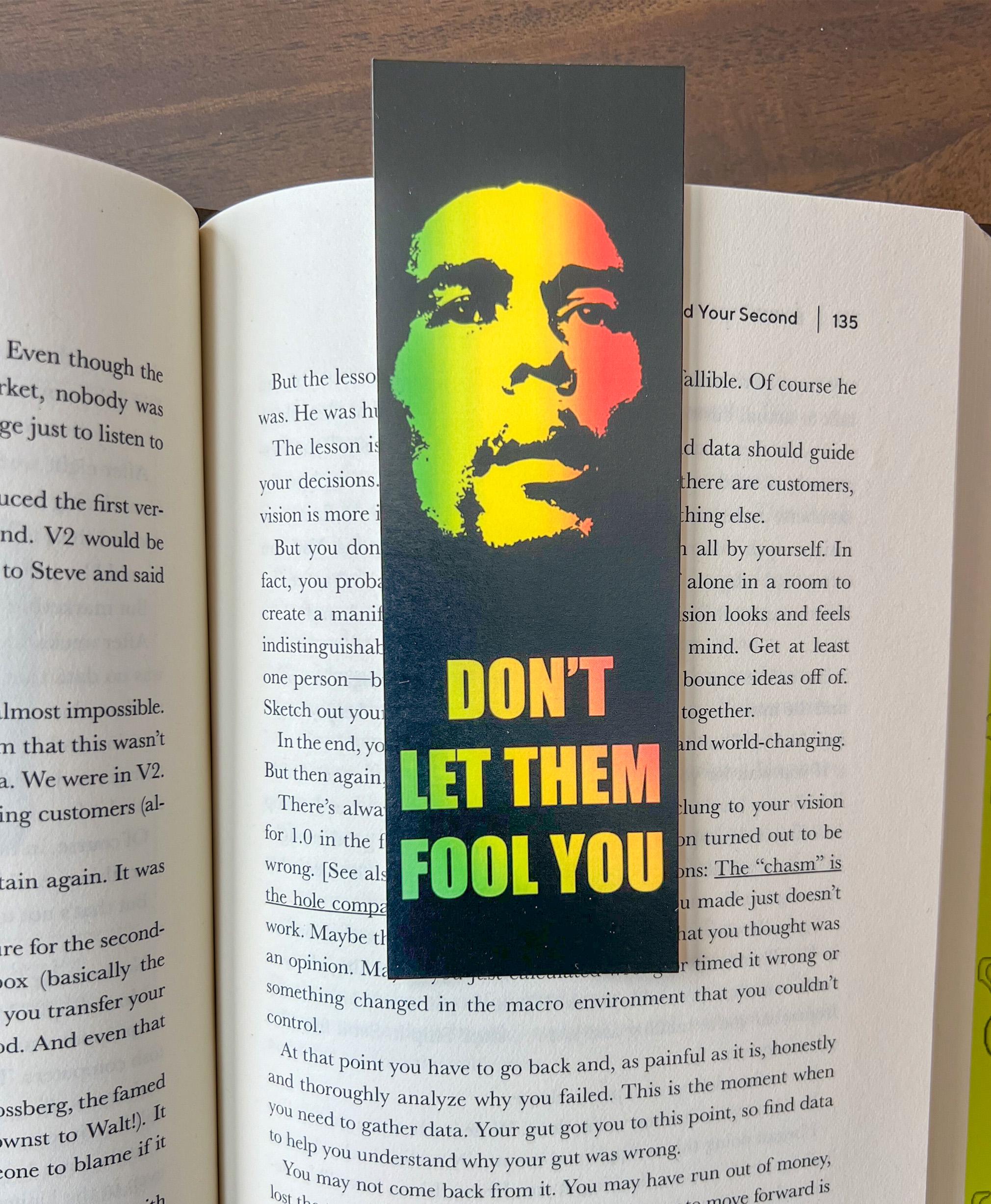 Freedom Bookmarks Black History Bookmarks: Bob Marley, Malcolm X, Harriet Tubman, MLK ...