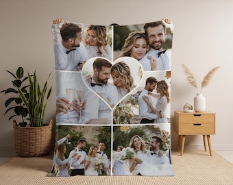 Custom Photo Collage Blanket: Turn Memories Into a Blanket