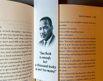 Martin Luther King Jr. Quote Bookmark: Civil Rights History