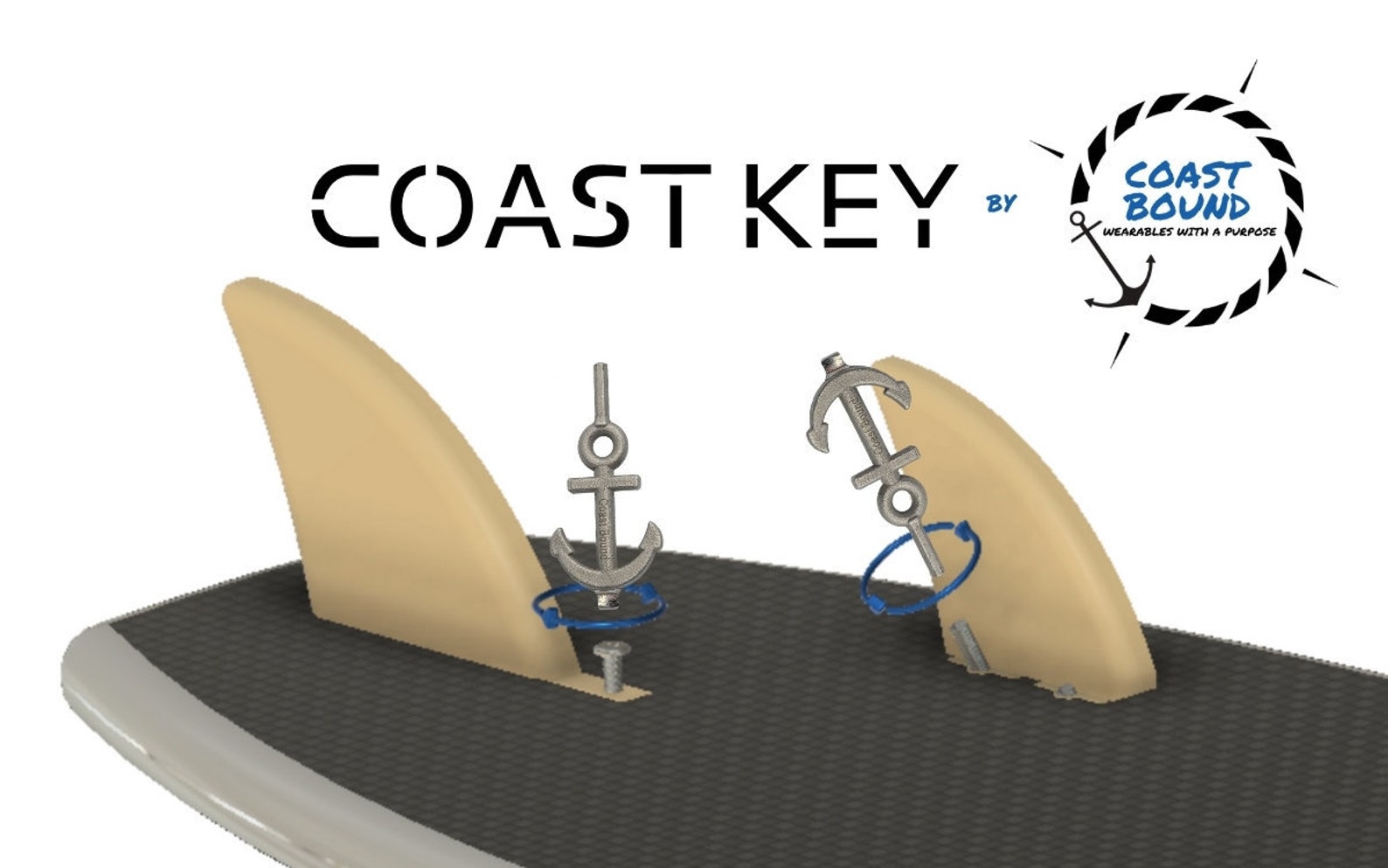 Coast Key the Wearable Surf Fin Tool Etsy