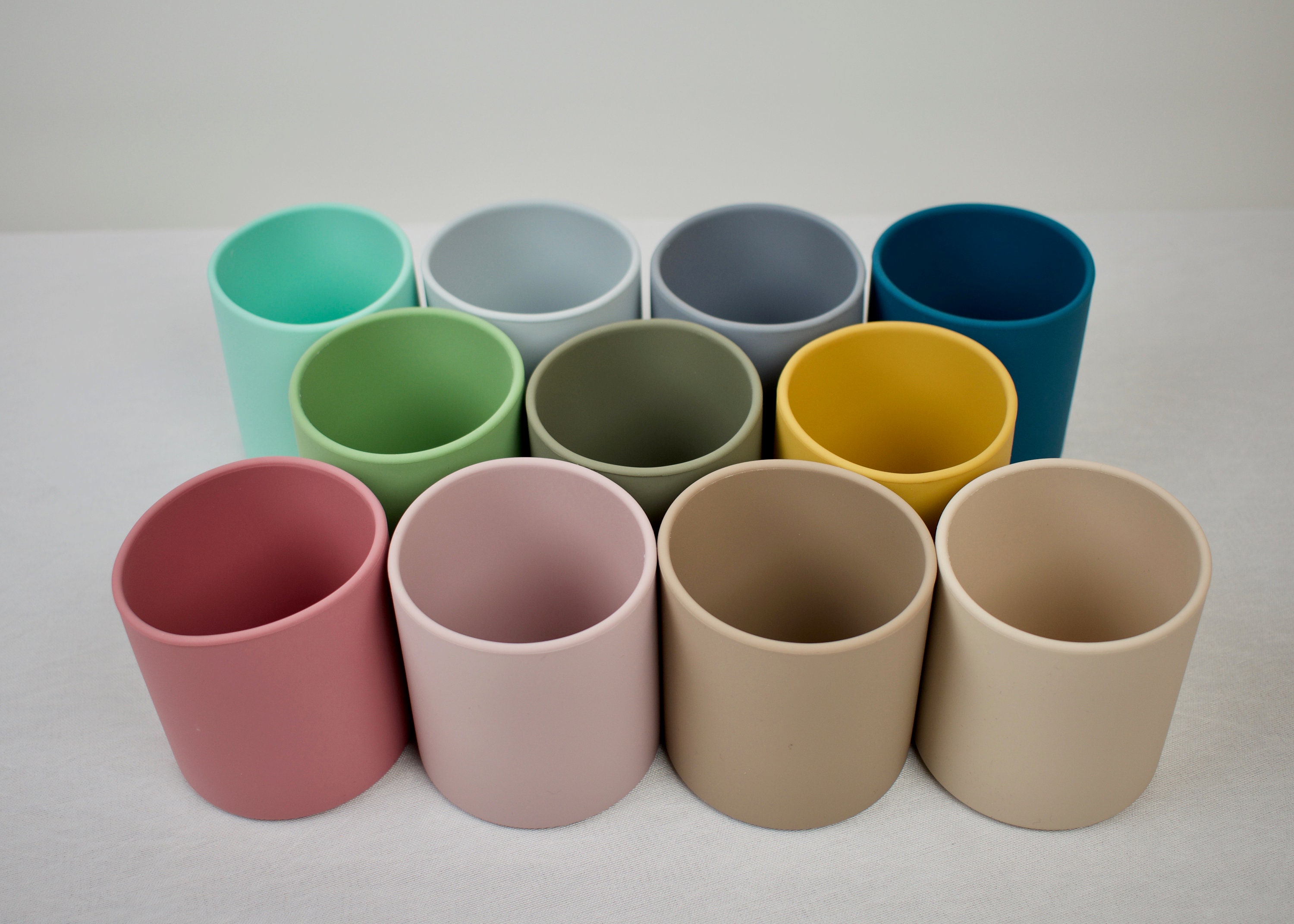 Baby/toddler Silicone Open Cup 2in1 Snack Pot Weaning Cup Etsy UK