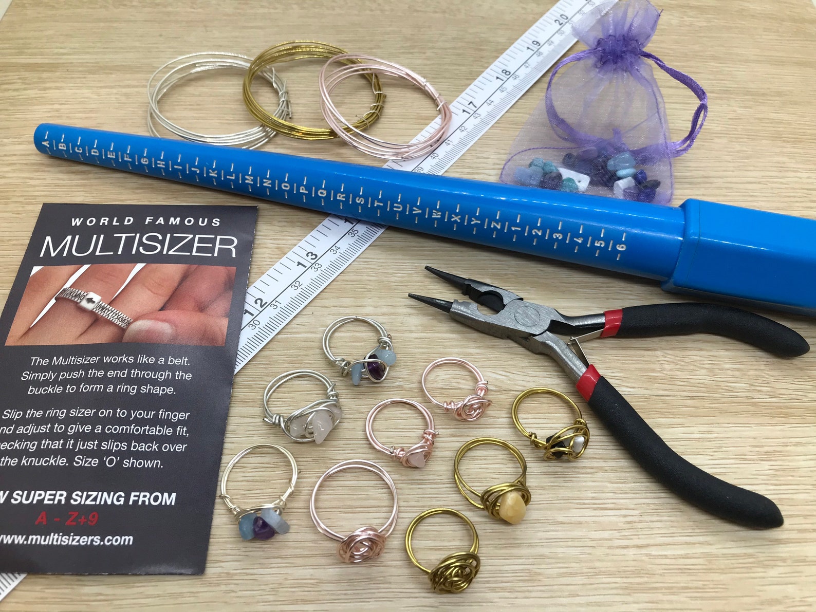 Wire Ring Making Kit Etsy UK