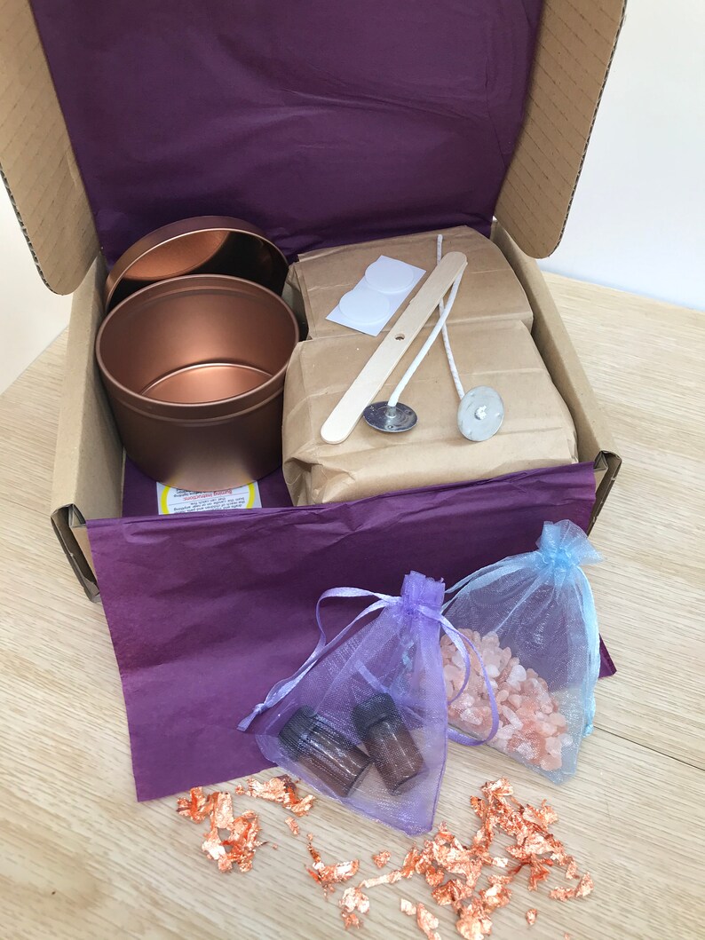 Aromatherapy Candle Making Kit. Eco Friendly Soy Candle Etsy UK