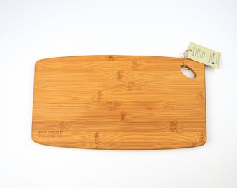 Sustainable Compressed Bamboo Food Board, Eco-Friendly, Ultra Tough, and Easy to Clean Bamboo board, serving chopping board