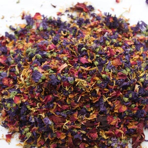 Super Flower Mix!  For A Delicious Tea or Beautiful Food or Cocktail Decoration