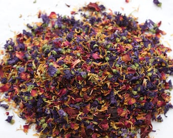 Super Flower Mix!  For A Delicious Tea or Beautiful Food or Cocktail Decoration