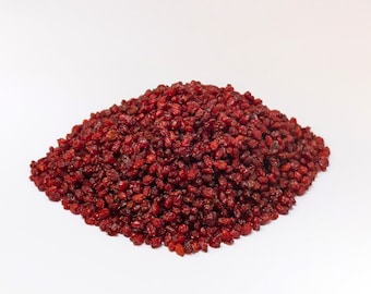 Grade A Dried Barberries (Zereshk) Alternative to Sour Cherries, Goji berries, Pomegranate, Lexia Raisins, Cranberries, Dried Fruit Persian