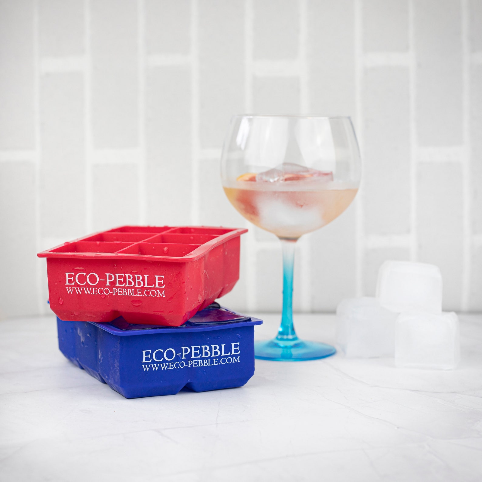 Set of 3 Extra Large Ice Cubes and Balls 2 Cube Trays and 1 Etsy UK