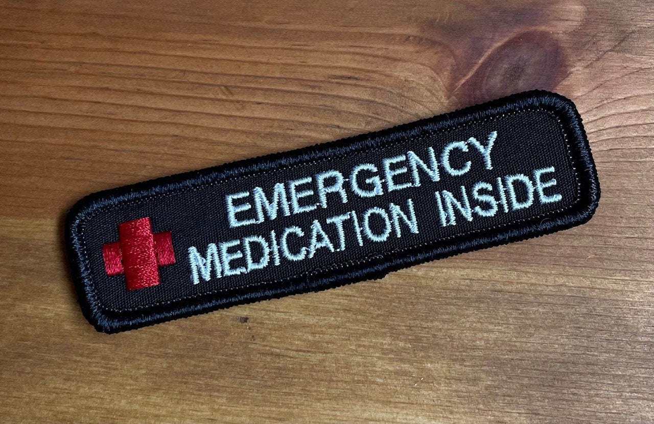 Emergency Medication Inside | Etsy