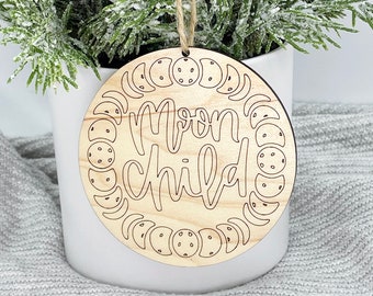 Moon Child Ornament - Curious Soul - New Age