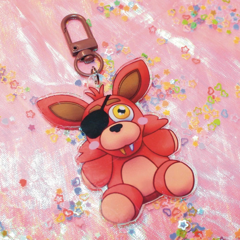 Funatics Keychain Fnaf Plush Keychains - Etsy