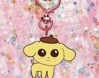 Pompom Yippee Keychain