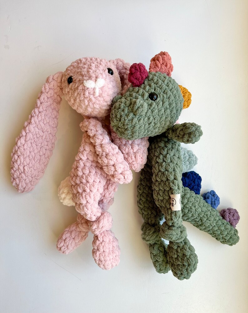 Bunny Lovey Crochet Bunny Bunny Snuggler Honey Bunny Etsy