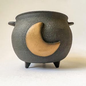 Ceramic Black Cauldron