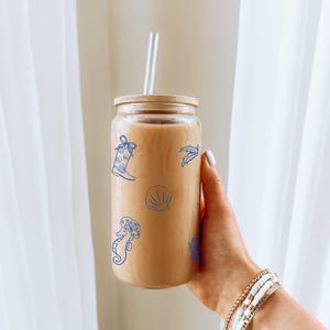 Personalized Bachelorette Glass Sipper: Last Toast On The Coast, Beachy Bridal Party
