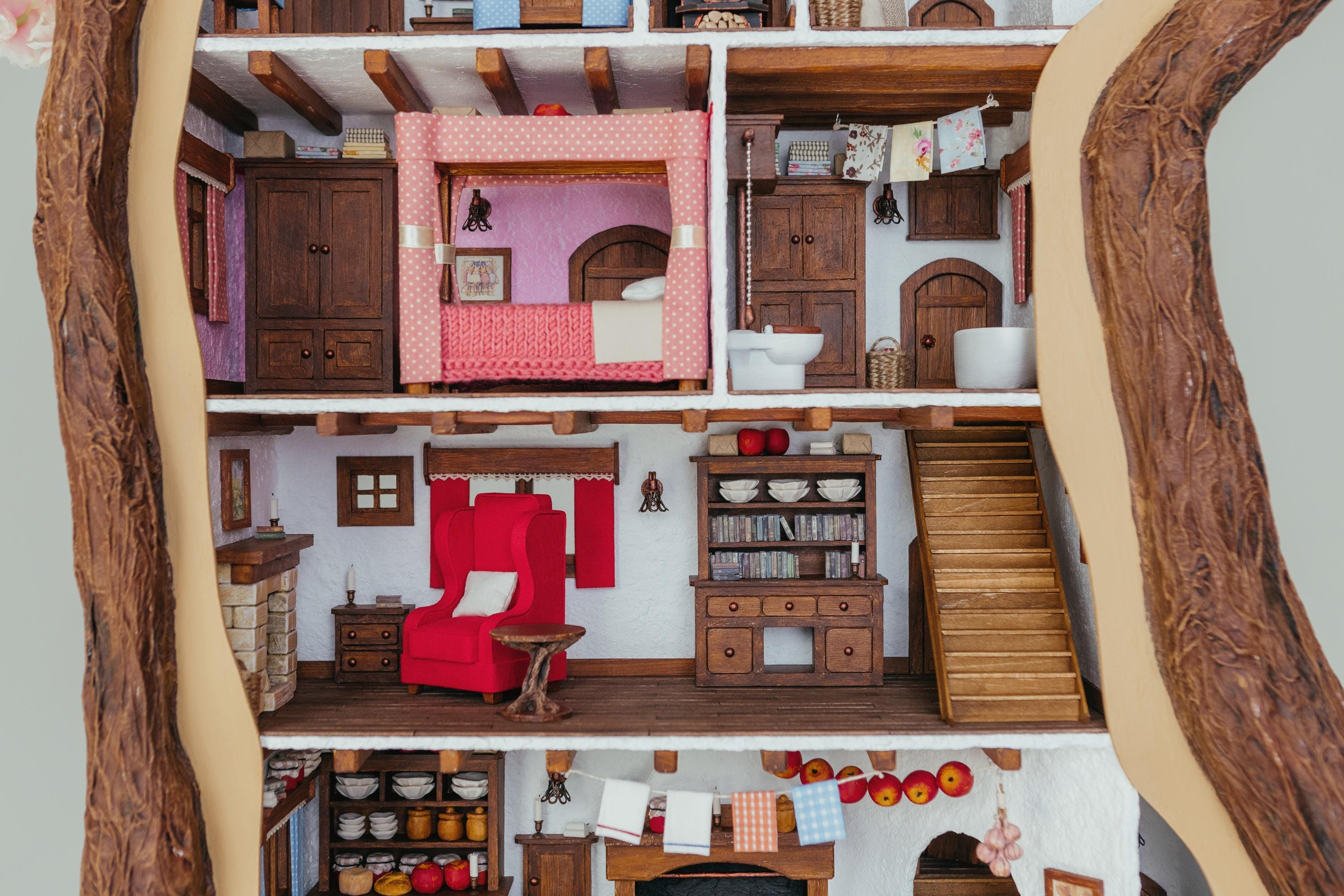 Graylings Studios 壁掛けドールハウス Deborah Pacy Brambly Hedge