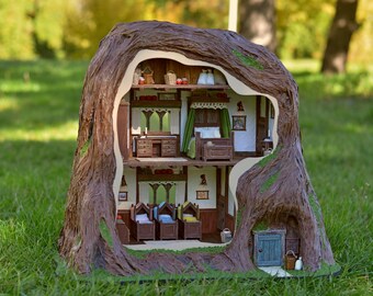 Brambly Hedge Poppy's House with READY TO Height 54 cm  (21 in), fully