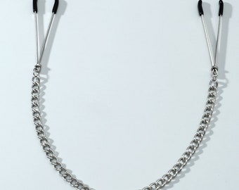 Nipple chaîne Collier Handcuff modèle avec le charme clé douce Bijoux Bijoux de corps Bijoux de tétons 