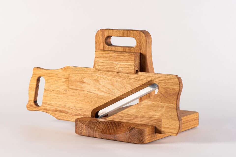 Personalised Wooden Salami Slicer Diana Etsy