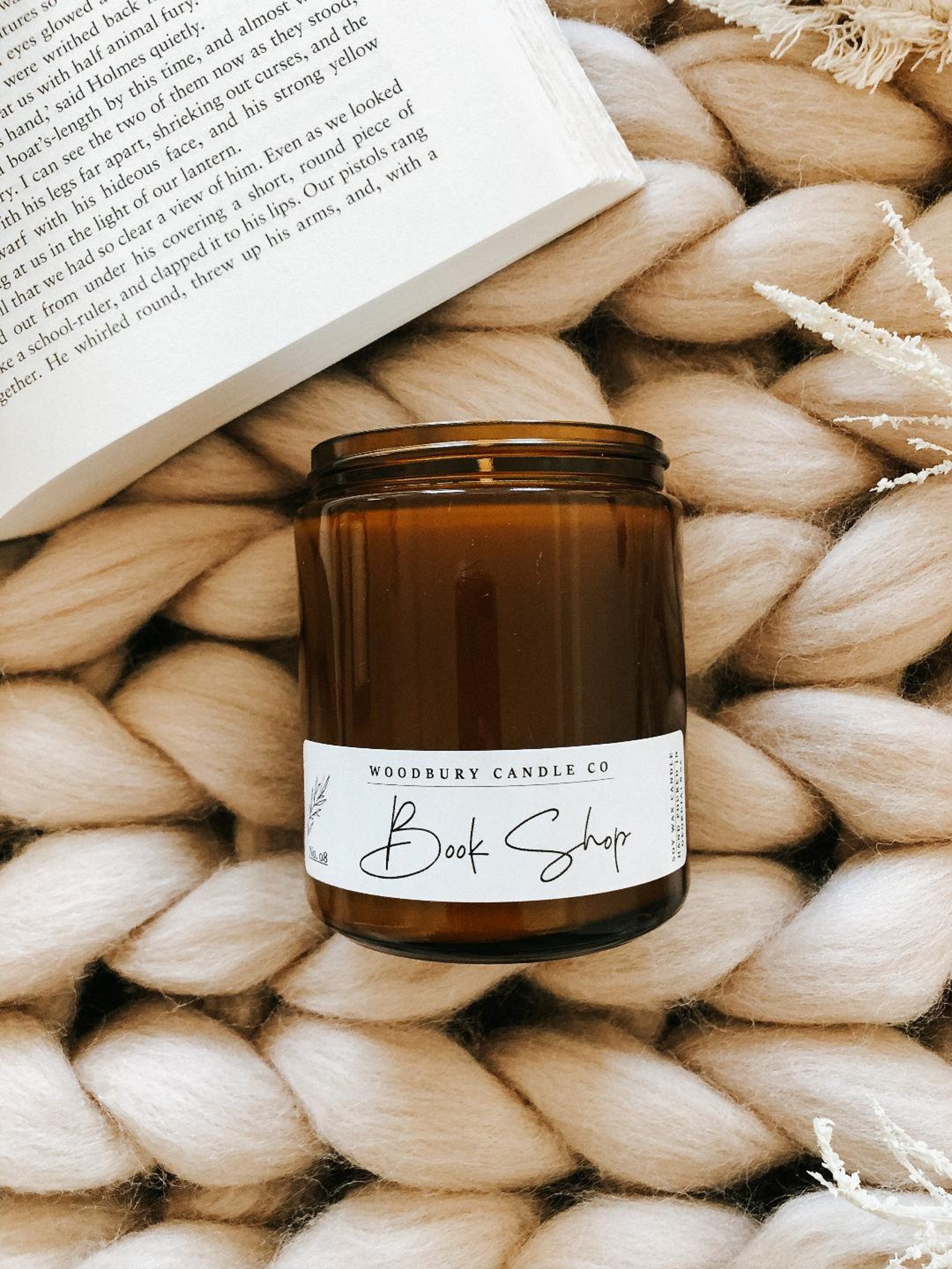 Bookish Candles Soy Candle Book Scent Candle Gift for Book Etsy