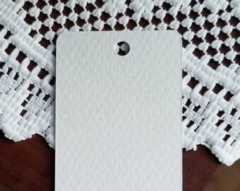 Watercolor - 2"x4" Paper Bookmark Blanks with holes punched - 36 pieces