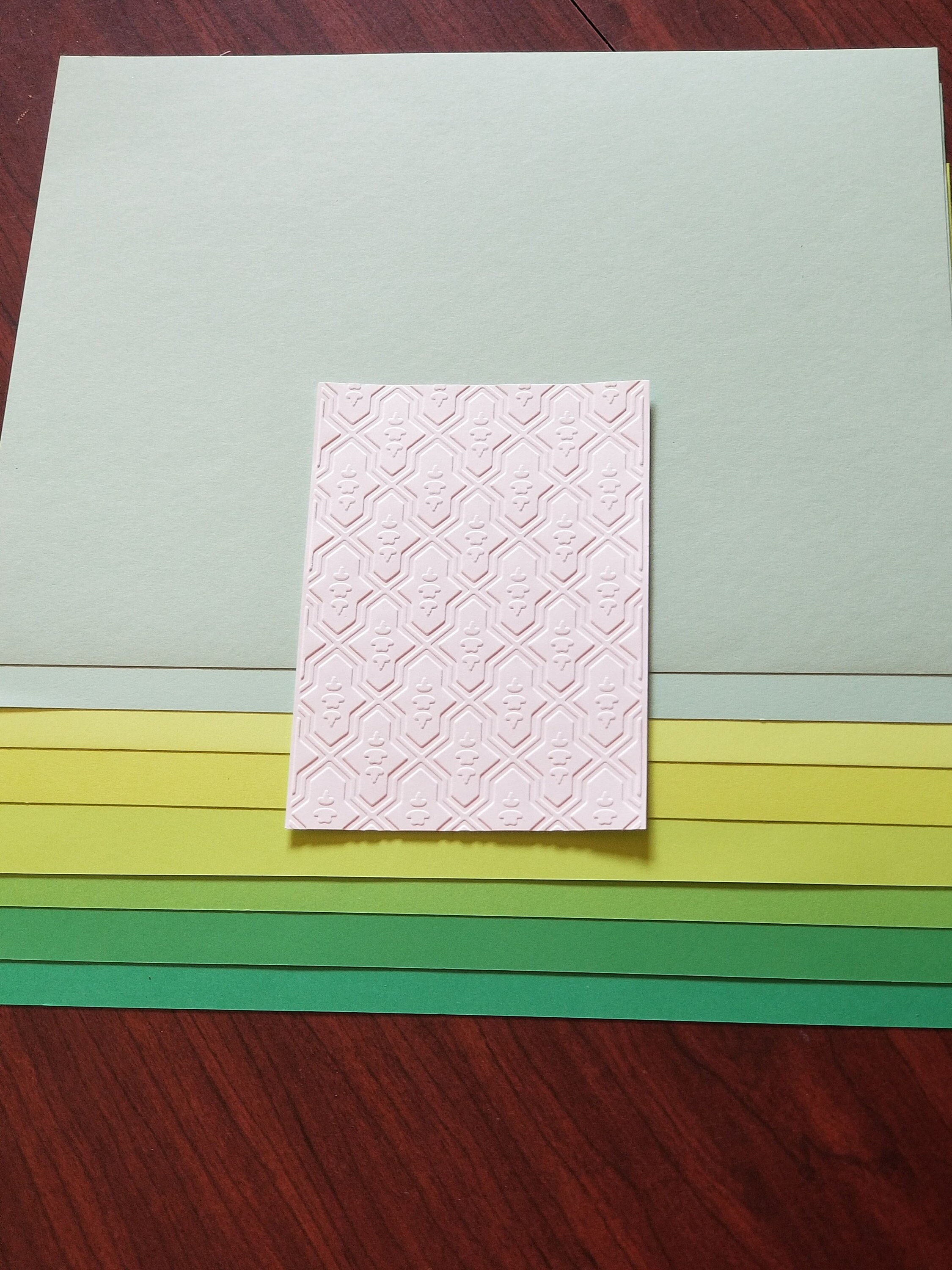 12 Embossed Cardstock Emblem Backgrounds | Embossed Card Front Topper ...