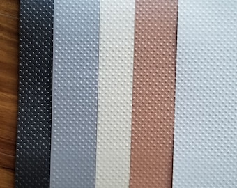 Embossed Swiss Dot Cardstock: 8x10 Scrapbooking Paper, Set of 5
