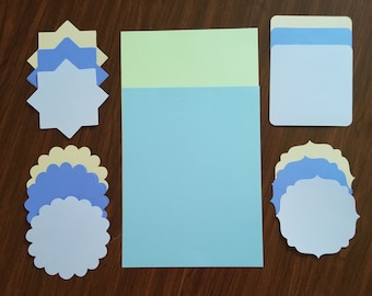 Die Cut Shape Variety Pack - 50 pieces (10 each shape)