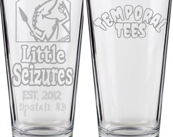 Little Seizures Pint Glass