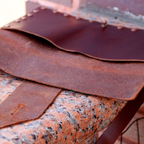 H.B Gabriella Italian Finfet Glaze Natural Leather shops Purse brown Color Made in U.S.A