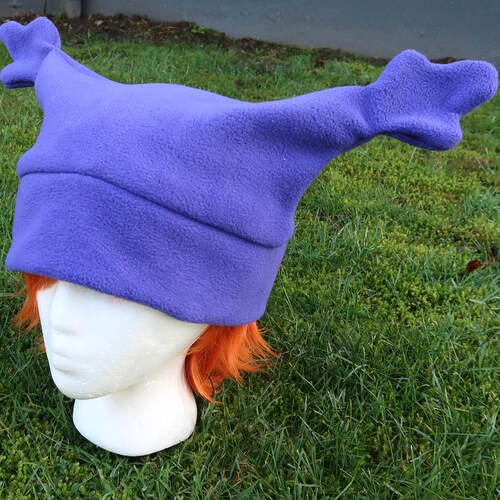 Chowder Inspired Cartoon Network Purple Cat Hat & Beanie Etsy