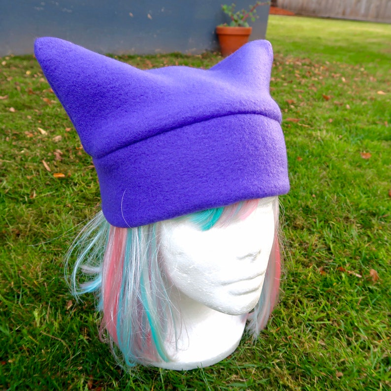 Chowder Inspired Cartoon Network Purple Cat Hat & Beanie Etsy