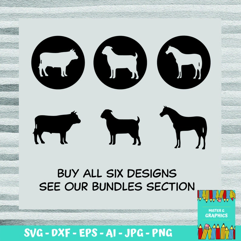 Download Clip Art Art Collectibles Farm Animals Cut File Goat Cut File Svg For Cricut Farm Animals Svg Farm Animal Cricut Cut File Farm Image Files Dxf For Silouhette