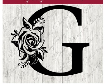 Free Free 230 Floral Letter G Svg SVG PNG EPS DXF File