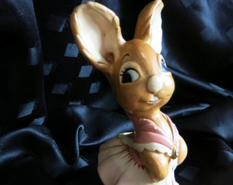 Vintage Pendelfin Stoneware Bunny: Collectible Mother Rabbit Figurine