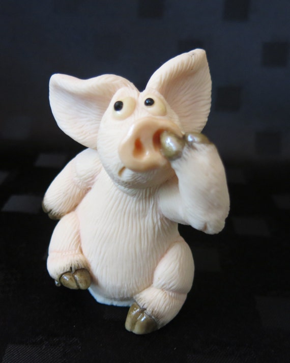 Piggin Bad Habits by David Corbridge - Hand Made in 1997 - Collectible