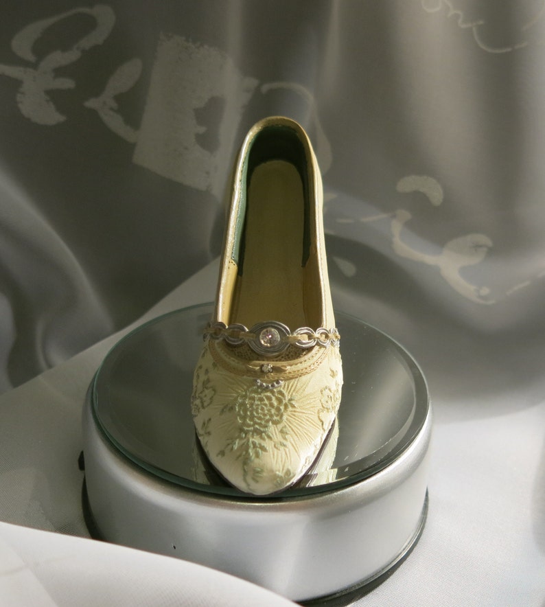 Miniature Collectible Shoe Ornament Vintage the Mayfair Etsy