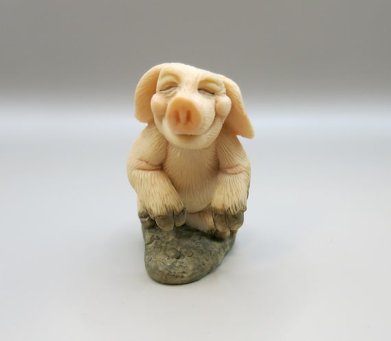 Piggin Plastered - by David Corbridge -  Hand made 1993 - Collectible